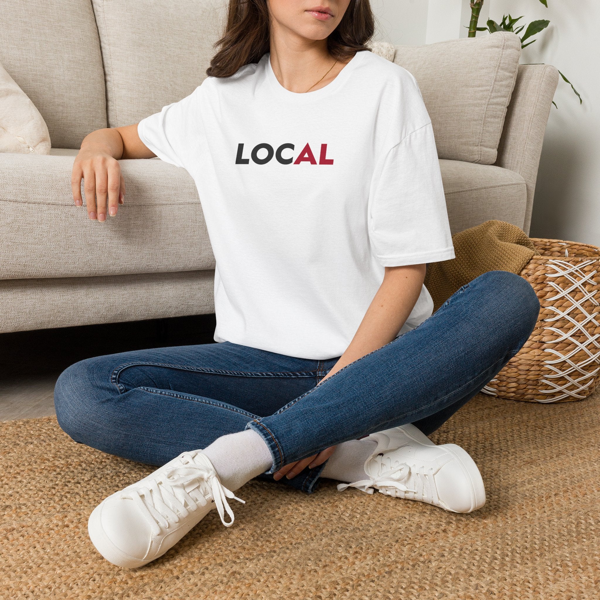 LocAL T-Shirt — Minimal 'LOCAL' Logo Tee